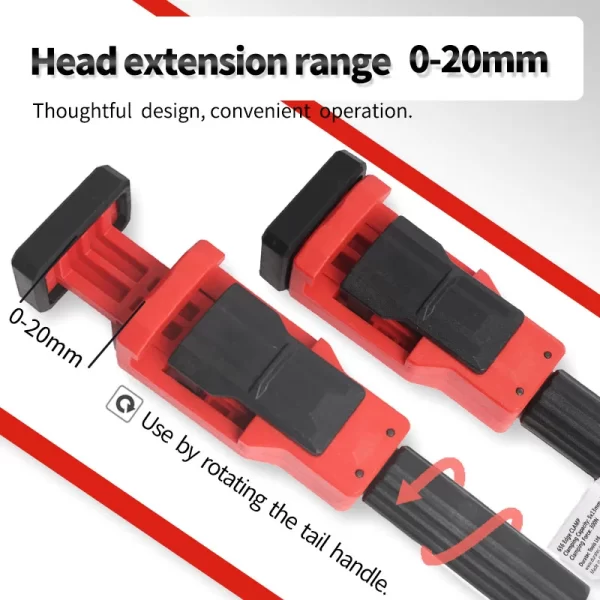 Edge Clamp Woodworking Quick F-Clamp G-Clamp - Image 3