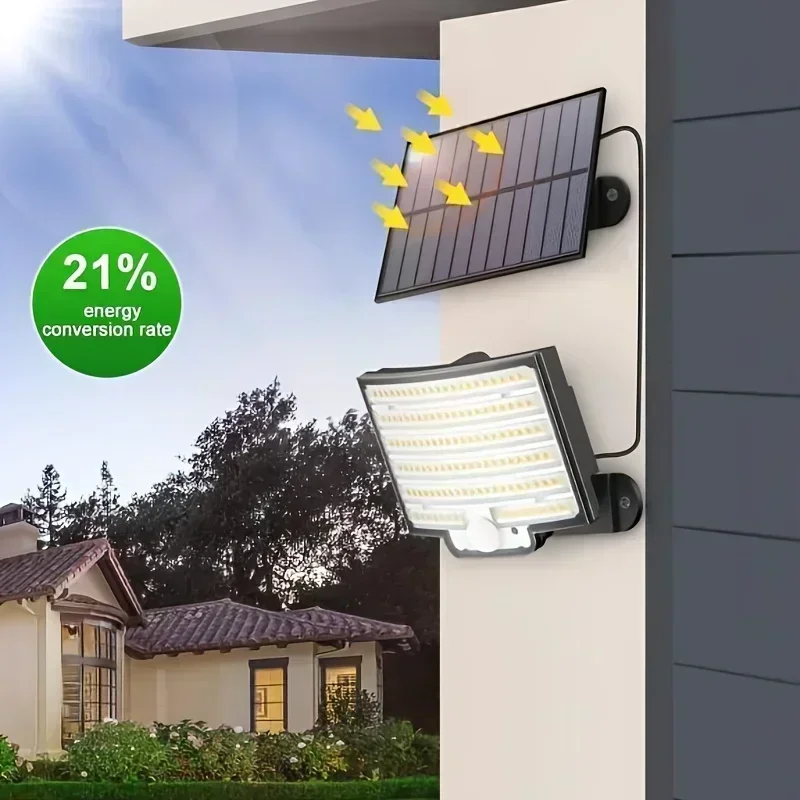 IP65 Waterproof Solar Outdoor Light - LED Motion Sensor Light - Security Floodlight - Image 2