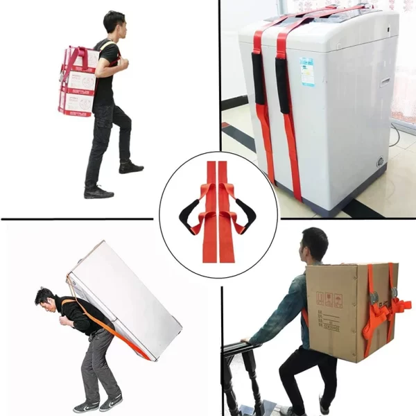 Adjustable Moving and Lifting Straps for One Person - Image 3