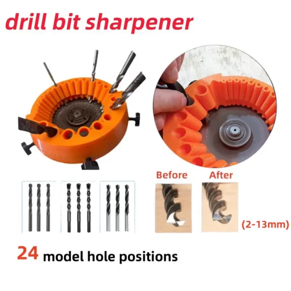 Upgrade 118 Degree Angle Grinder Drill Bit Sharpener - Image 11