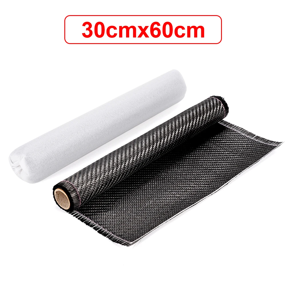 3K 200gsm Carbon Fiber Cloth 50cm/30cm wide Plain Carbon Fabric - Image 7