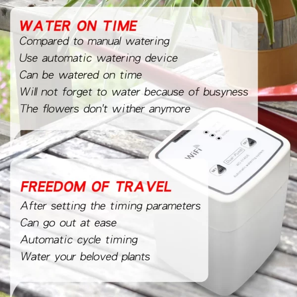 WIFI Intelligent Watering Device Double Pump Timed Automatic Drip Irrigation System - Image 14