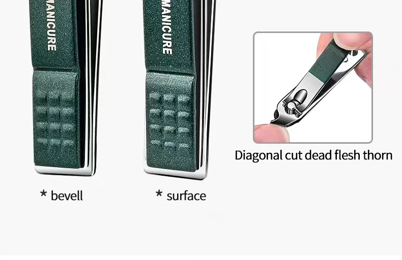 Nail Scissors Set Household High End Mens And Womens Special Nail Clippers Manicure Beauty Tools 6 Piece - Image 14