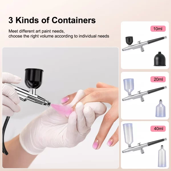 Airbrush with Compressor Airbrush Painting Mini Spray Gun for Painting Electric Paint Gun Airbrush Compressor Paint Spray Gun - Image 6