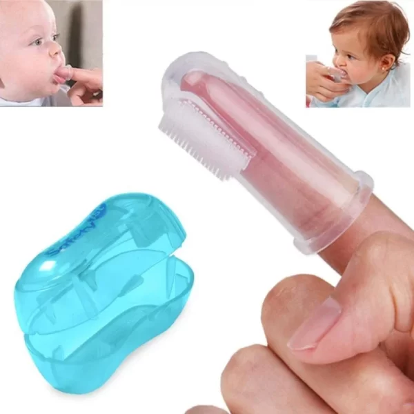 Super Soft Pet Finger Toothbrush Teddy Dog Brush - Image 9