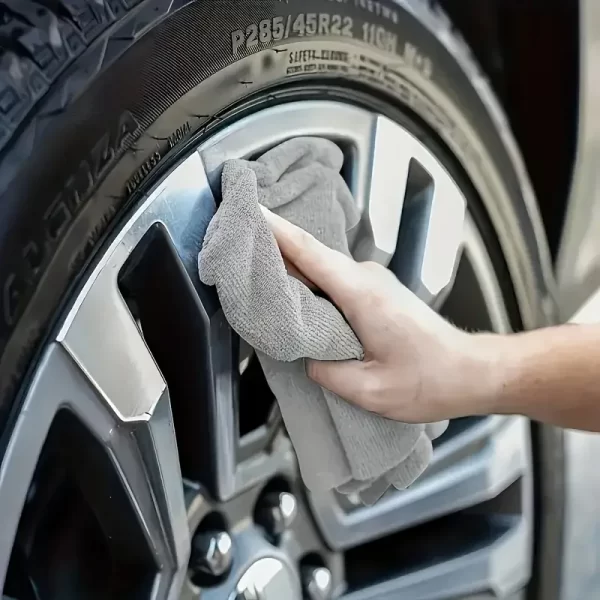 Thicken Microfiber Cleaning Cloths Lint Free Microfiber Cleaning Towel Cloths Reusable - Image 2