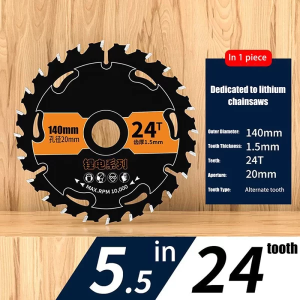 Energy Saving Lithium Saw Blades 110/125/140/150/165mm Circular Saw Blade - Image 9