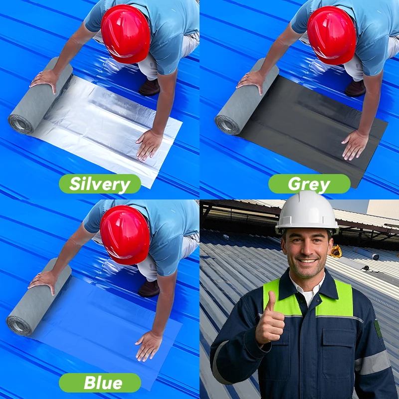 Waterproof tape, waterproof coiled material and self-adhesive roof sealant - Image 2