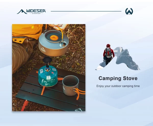 Outdoor Camping Gas Burner Outdoor Stove 3300W  Survival Bushcraft Kitchen - Image 13