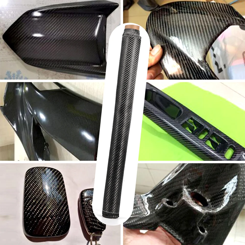 3K 200gsm Carbon Fiber Cloth 50cm/30cm wide Plain Carbon Fabric - Image 6