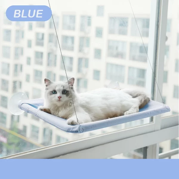 Pet Cat Hammock Aerial Hanging Cat Bed Cats Bed House Kitten Climbing Frame Sunny Window Seat - Image 8