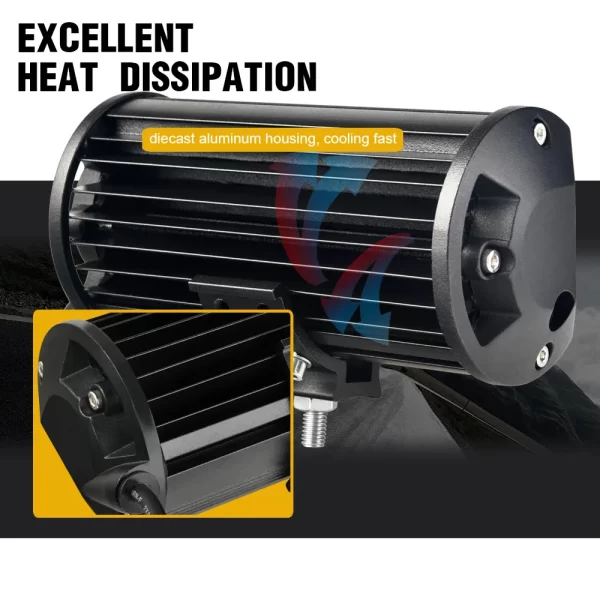 12V 24V Headlight Truck Farm Tractor Boat SUV ATV Light Bar/work Light Car LED Light Bar Offroad 4x4 Spotlights - Image 3