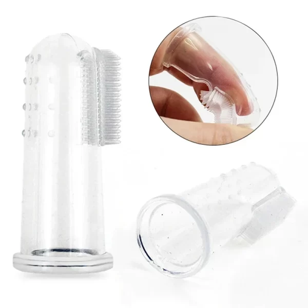 Super Soft Pet Finger Toothbrush Teddy Dog Brush - Image 15