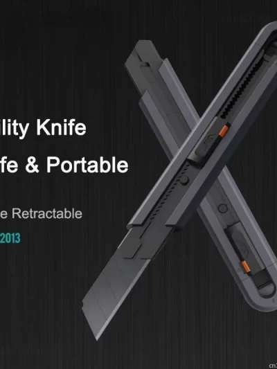 Xiaomi Jimihome 0.79inch Stretch Utility Knife Paper Cutters Carbon Steel Blades Pocket Knife