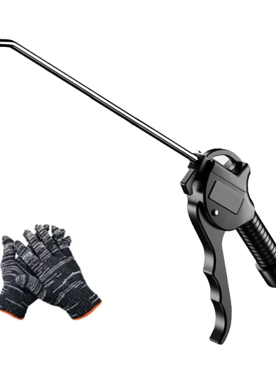 Air Blow Gun,High Flow Air Blower Gun for Compressor with Angled Bent Nozzle