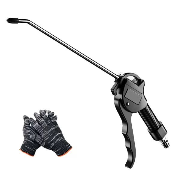 Air Blow Gun,High Flow Air Blower Gun for Compressor with Angled Bent Nozzle