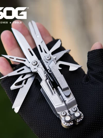 SOG 18 in 1 PowerPint Multi-tool Folding Pliers Mini EDC Hand Tools Scissors