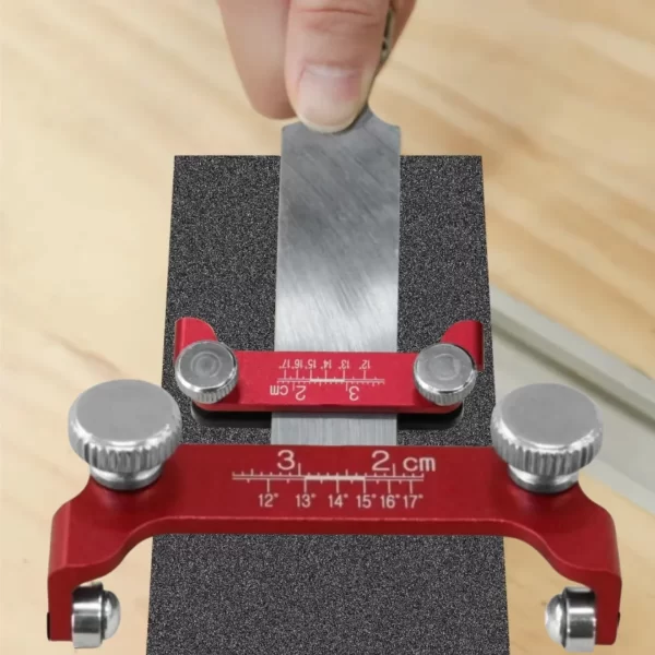 Chisel Sharpener, Fixed Angle Sharpener Made Of Aluminum, Fixed Angle Knife Chisel Sharpener