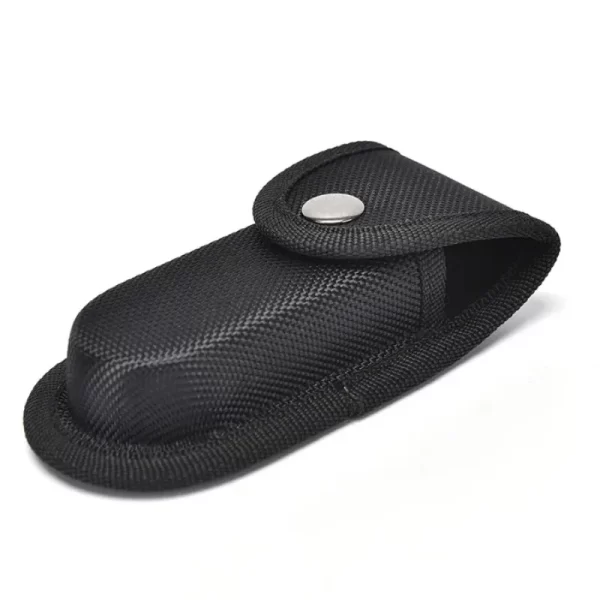 Black Sheath Fold Knife Plier Bag Pouch Case Sheath Nylon Belt Loop Pocket Carry Storage Flashlight Holder Waist Pack - Image 3