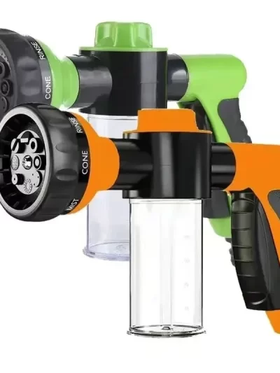 Portable Auto Foam Lance Water Gun High Pressure 3 Grade Nozzle Jet Car Washer Sprayer Cleaning Tool