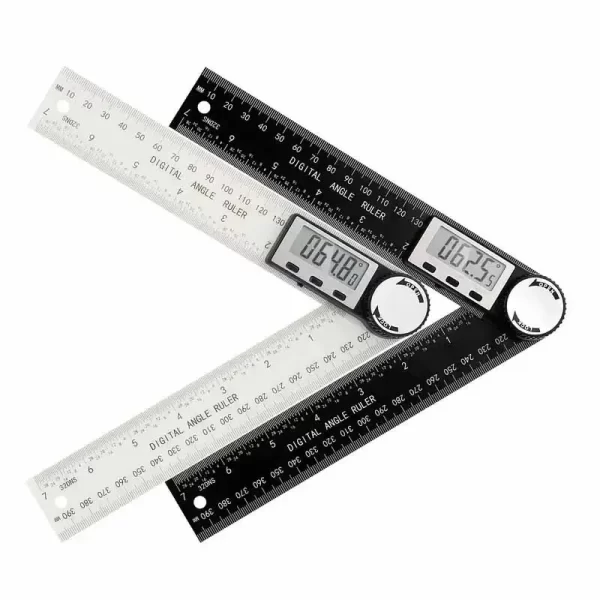 1 PC 2 in 1 Digital Angle Detector Scale Suitable for Woodworking Measurement - Image 2