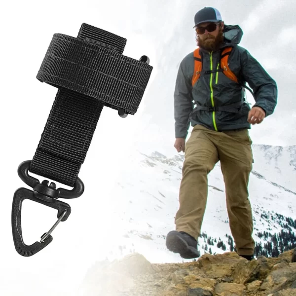 Multi-purpose Nylon Gloves Hook Work Gloves Safety Clip - Image 12