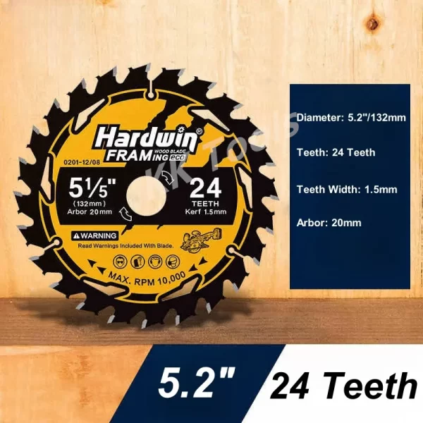 Carbide Circular Saw Blade Wheel Discs Wood Cutting Disc 110/125/132/140/150/165/185mm Woodworking Saw Blade with 18/24 Teeth - Image 14