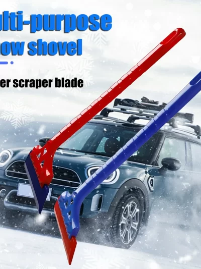Oxford Snow Shovel for Vehicles Multi-Functional Windscreen Defroster and Ice Scraper