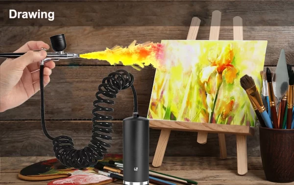 Airbrush with Compressor Airbrush Painting Mini Spray Gun for Painting Electric Paint Gun Airbrush Compressor Paint Spray Gun - Image 19