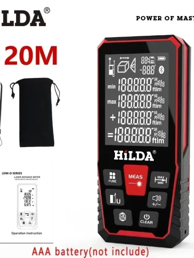 HILDA Laser Distance 50M/100M/120M Rangefinder Profesional Meter