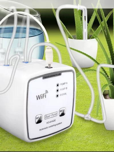 WIFI Intelligent Watering Device Double Pump Timed Automatic Drip Irrigation System