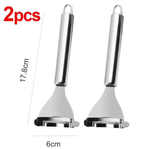 Stainless Steel Corn Peeler Serrated Corn Stripper Peelers Cob Shaver Planer - Image 7