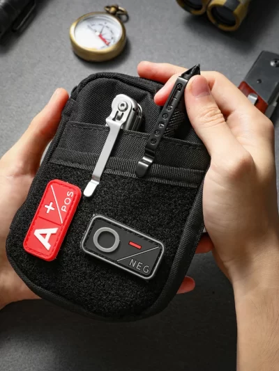 Kosibate Small EDC Organizer Pouch Pocket for Men Utility