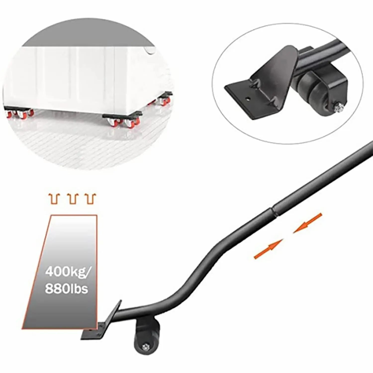 Furniture Moving Transport Roller Set Removal Lifting Moving Tool Set - Image 9