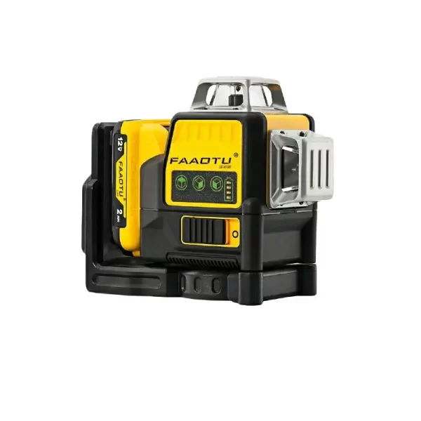 FAAOTU 089LG 12v 12 Line Laser Level Unit 3 Sides*360 Degree Vertical Self Levelling Green Professional Laser Level - Image 8