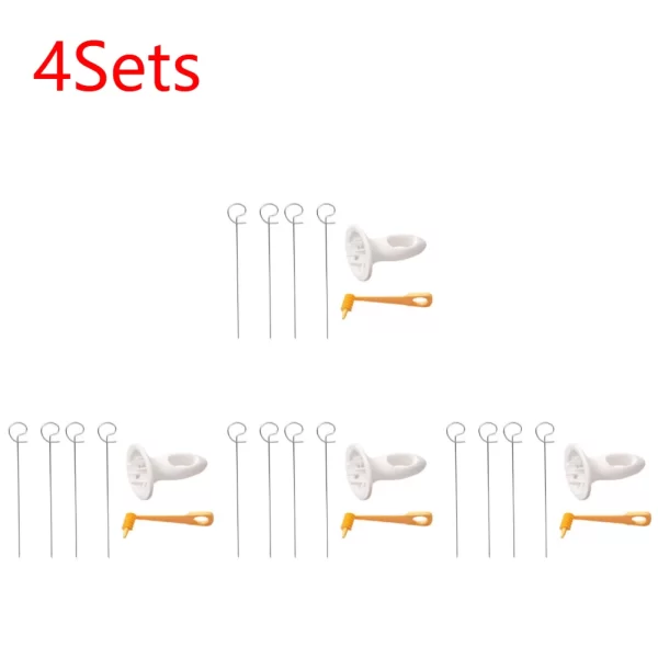 1Set Stainless Steel Plastic Rotate Potato Slicer Twisted Potato Spiral Slice Cutter - Image 8