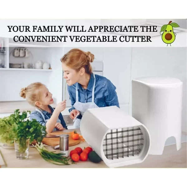 1PCS French Fry Cutter Natural Cut Rapid Slicer Vegetable Potato Tool - Image 7