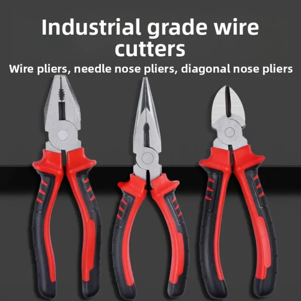 Electric Wire Pliers Large Opening Sharp Multifunction Tool