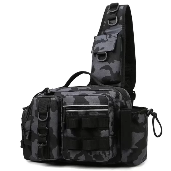 Fishing tackle, shoulder bag, storage bag, portable fishing rod holder - Image 8