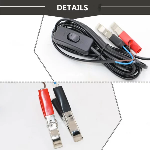 Portable Mini 12V 24V DC Electric Submersible Pump For Pumping Diesel Oil Water Aluminum Alloy Shell 12L/min Fuel Transfer Pump - Image 15