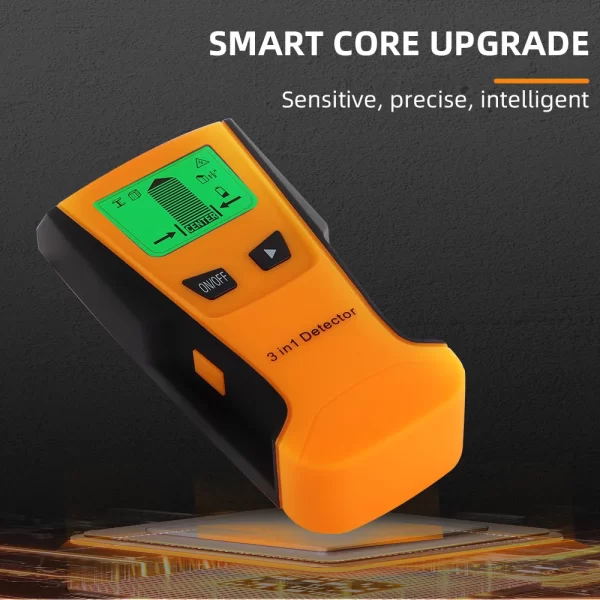 3 in 1 Wall Metal Detector Depth Professional Find Metal Wood Studs AC Voltage Live Wire - Image 2