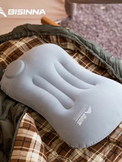 BISINNA Camping Inflatable Pillow Portable Ultralight Travel