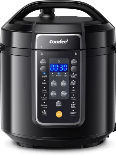 9-in-1 Electric Pressure Cooker, 14 Presets Instant Multi Cooker Olla de Presion Non-Stick Pot