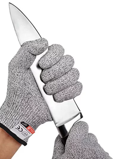 Anti-Cut Gloves Safety Cut Proof Stab Resistant Stainless Steel Wire Metal Mesh Butcher Cut-Resistant Gloves