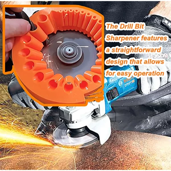 Upgrade 118 Degree Angle Grinder Drill Bit Sharpener - Image 24