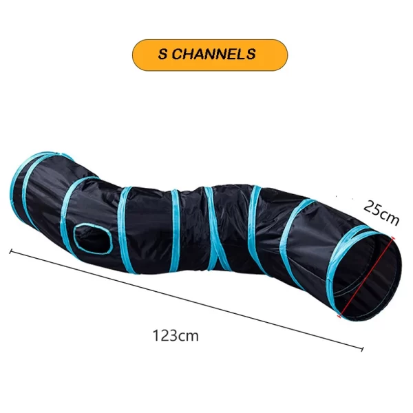 Cat Tunnel Foldable Cat Tunnel Pet Supplies Cat S T Y Pass Play Tunnel - Image 10