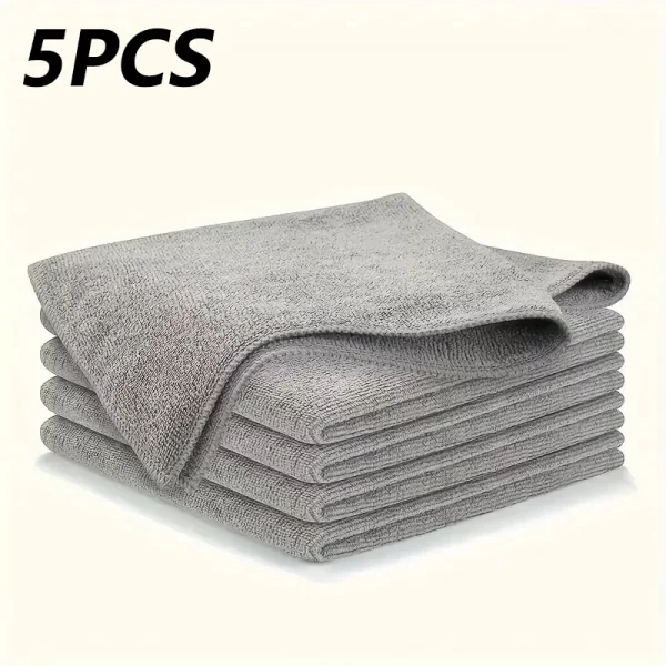 Thicken Microfiber Cleaning Cloths Lint Free Microfiber Cleaning Towel Cloths Reusable - Image 7