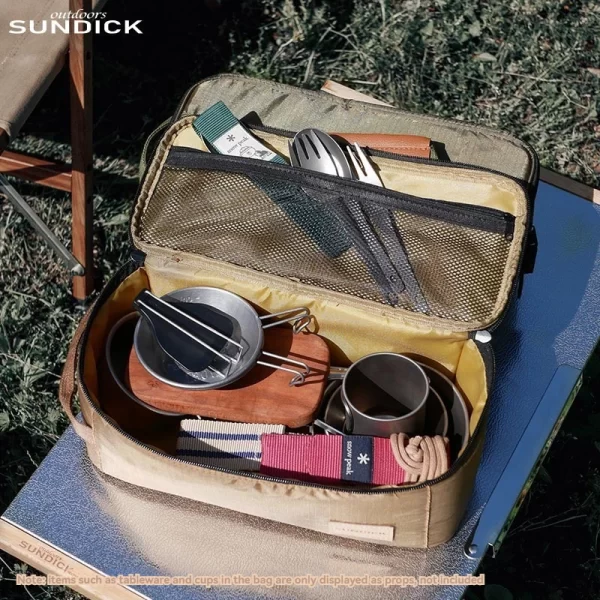 SUNDICK Tableware Classification Storage Bag, Stove Head Gas Cylinder Storage Bag, Miscellaneous Bag, Handheld Sorting Bag - Image 2