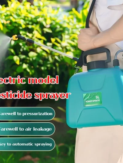 Shoulder-type electric pesticide sprayer 2000mAh lithium battery comes with bucket USB charging