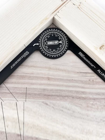 Professional Miter Saw Saw Protractor 7-Inch Inch Angle Finder